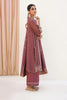 Zellbury Luxury Collection – Embroidered Shirt Shalwar Dupatta - Brown - Khaadi Net Suit WULC22E30356