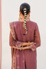 Zellbury Luxury Collection – Embroidered Shirt Shalwar Dupatta - Brown - Khaadi Net Suit WULC22E30356