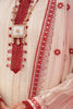 Zellbury Festive Collection  – Embroidered Shirt Shalwar Dupatta - Cream - Khaadi Net Suit - 0363 - WULC22E30363