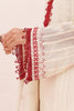 Zellbury Festive Collection  – Embroidered Shirt Shalwar Dupatta - Cream - Khaadi Net Suit - 0363 - WULC22E30363