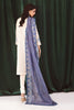 Zellbury Luxury Collection – Embroidered Shirt Shalwar Dupatta - White - Poly Net Suit-0292 WULC23E30292