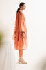 Zellbury Luxury Collection – Embroidered Shirt Shalwar Dupatta - Peach - Jacquard Suit-0296 WULC23E30296