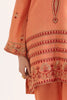 Zellbury Luxury Collection – Embroidered Shirt Shalwar Dupatta - Peach - Jacquard Suit-0296 WULC23E30296