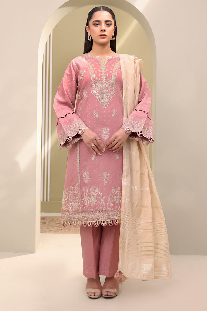 Zellbury Embroidered 3PC Lawn – W0080