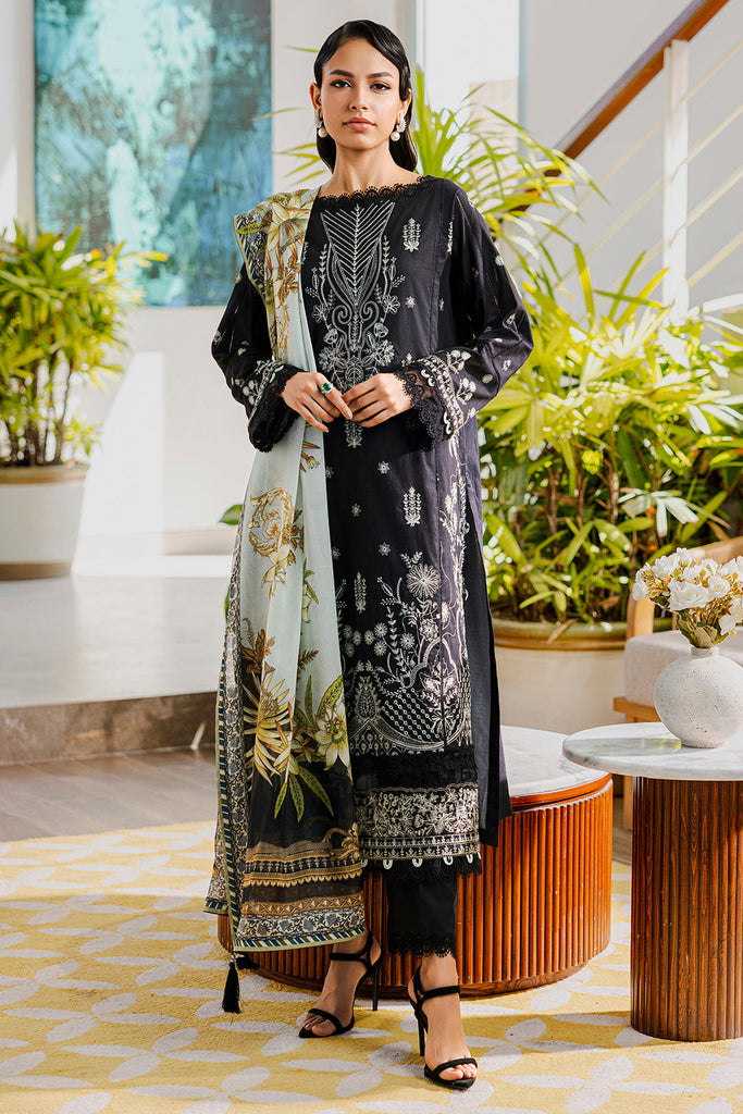 Zellbury Embroidered 3PC Lawn – 801