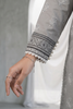 Zellbury Monochrome – Embroidered Shirt Shalwar - 0933