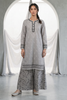 Zellbury Monochrome – Embroidered Shirt Shalwar - 0933