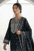 Zellbury Monochrome – Embroidered Shirt Dupatta - 1067