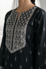 Zellbury Monochrome – Embroidered Shirt Dupatta - 1067