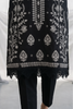 Zellbury Monochrome – Embroidered Shirt Shalwar Dupatta - 1166