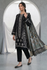 Zellbury Monochrome – Embroidered Shirt Shalwar Dupatta - 1166