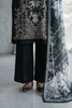 Zellbury Monochrome – Embroidered Shirt Shalwar Dupatta - 1167