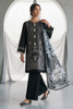 Zellbury Monochrome – Embroidered Shirt Shalwar Dupatta - 1167