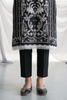 Zellbury Monochrome – Embroidered Shirt Shalwar Dupatta - 1168