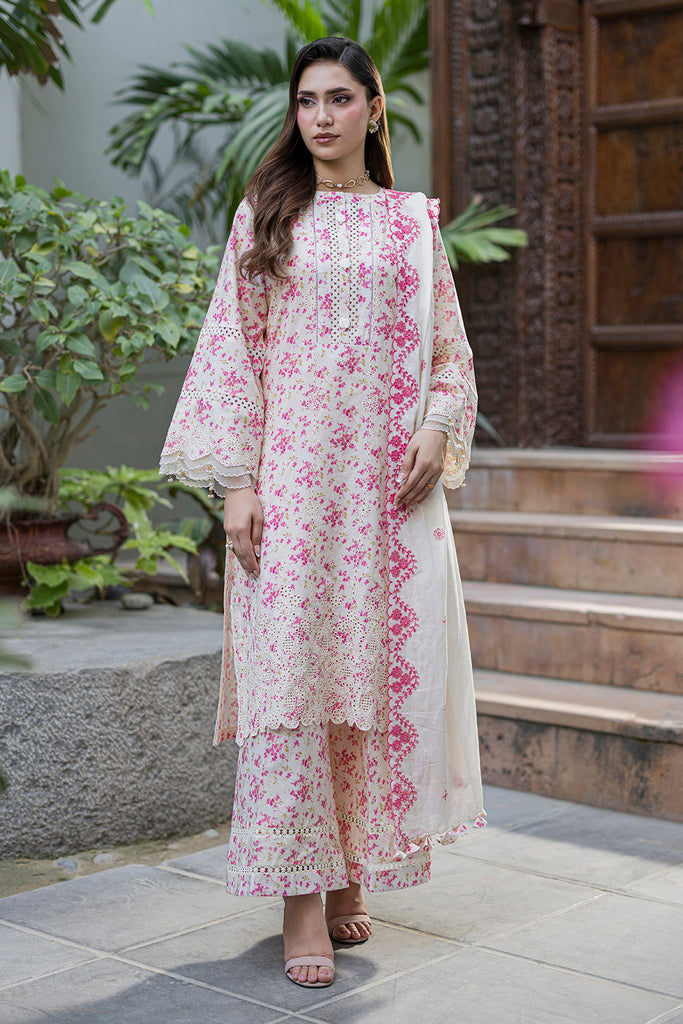 Zellbury Chikankari Lawn – CH4096