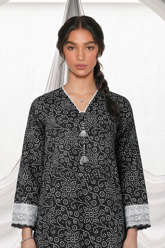 Zellbury Monochrome – Shirt Shalwar - 0927