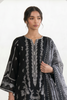 Zellbury Monochrome – Shirt Shalwar Dupatta - 1028