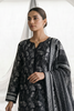 Zellbury Monochrome – Shirt Shalwar Dupatta - 1080