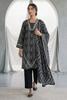 Zellbury Monochrome Lawn – Shirt Shalwar Dupatta - 1142
