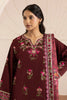 Zellbury Cotton Satin – Embroidered Shirt Shalwar Dupatta - 0269