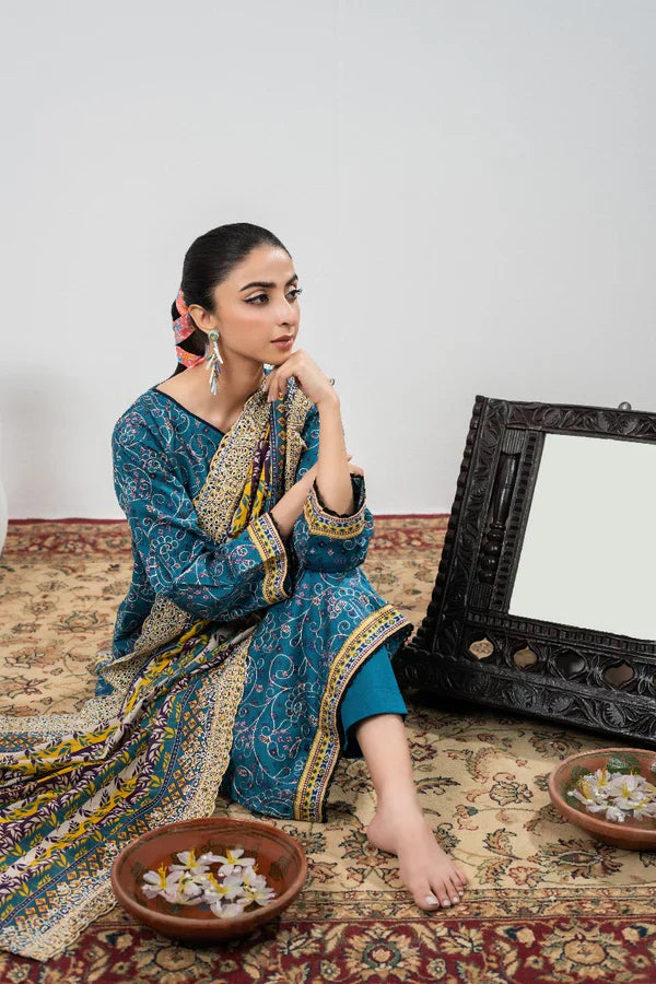 Zesh Cutwork Lawn Vol-5 – D-1