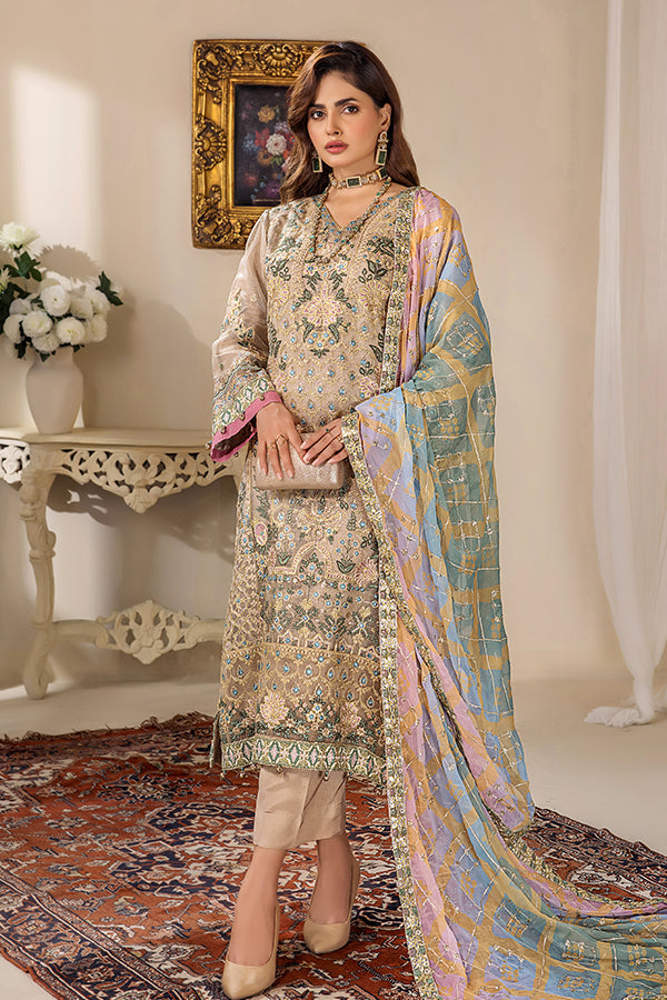 ZA Chantelle Semi-Stitched Formals – D-03