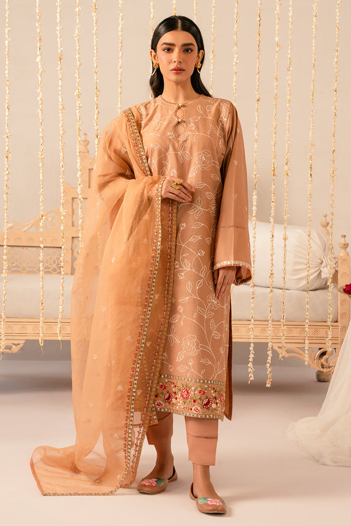 Cross Stitch Mahiri Eid Collection – RUSTIC BROWN
