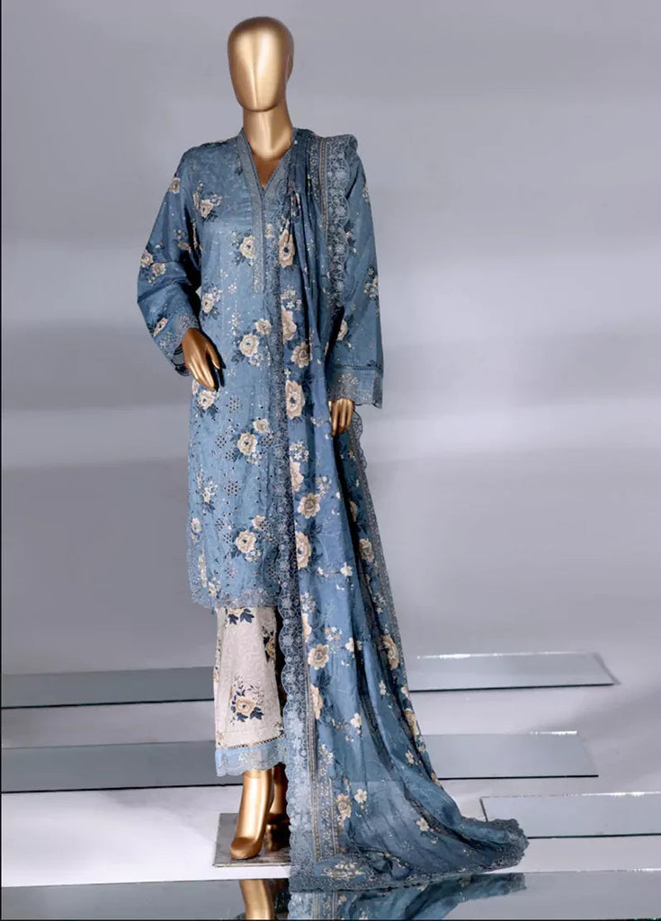Bin Saeed Stitched Lawn Suit – B-5