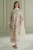Cross Stitch Mahiri – Blooming Sand - 3pc Embroidered Lawn Suit