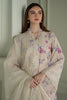 Cross Stitch Mahiri – Blooming Sand - 3pc Embroidered Lawn Suit