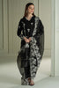 Cross Stitch Mahiri – Raven Mesh - 3pc Embroidered Lawn Suit