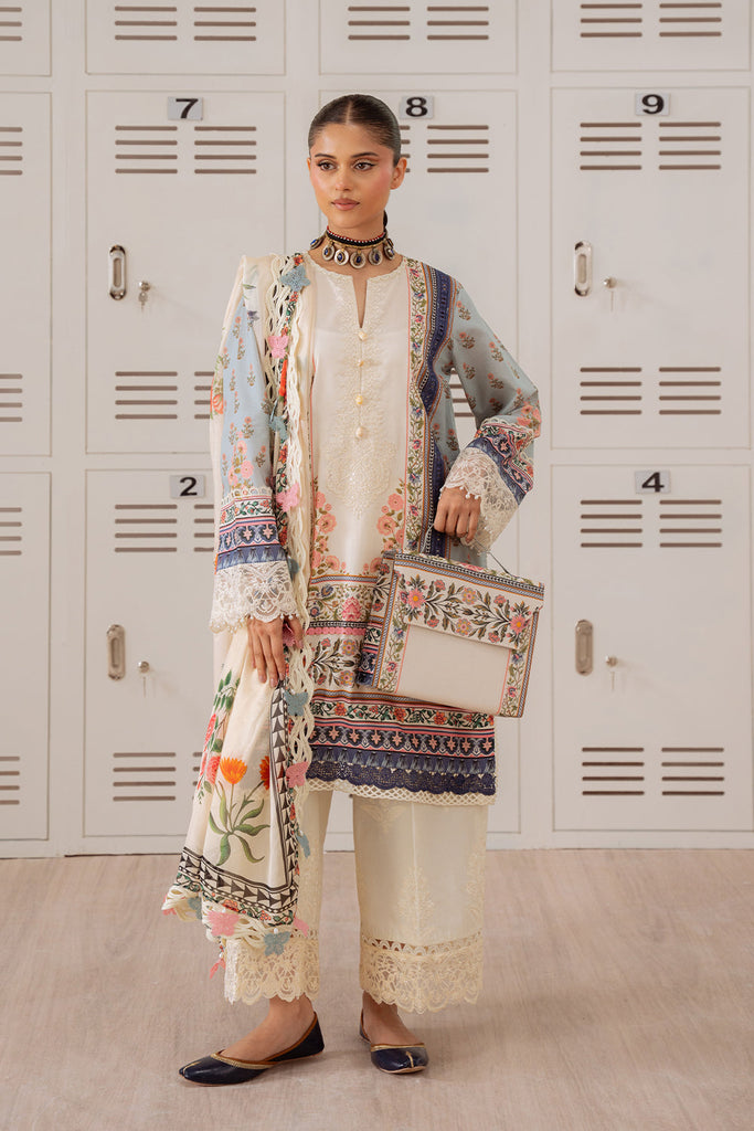 Saira Rizwan Laanem Spring/Summer Lawn – ZUMRA-B-SRL25-07