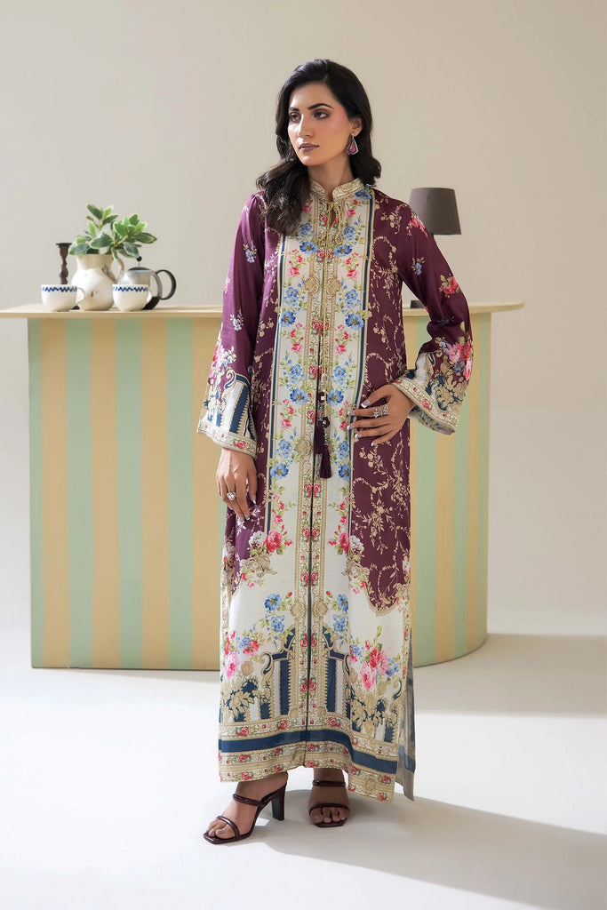 Adan's Libas Jacobean – Printed Kaftan - 02