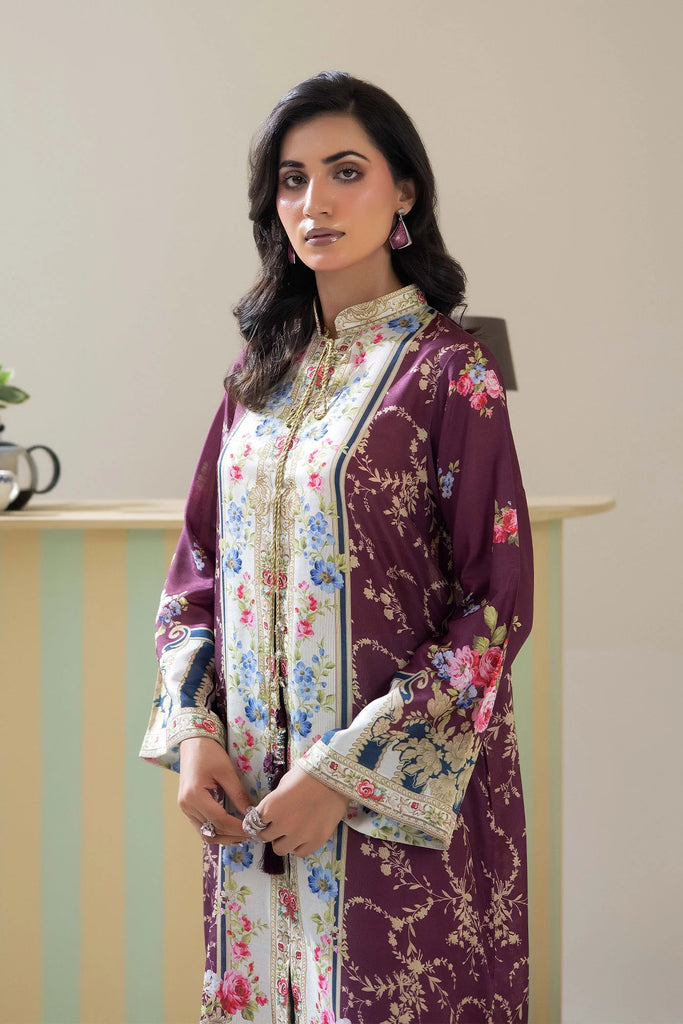 Adan's Libas Jacobean – Printed Kaftan - 02
