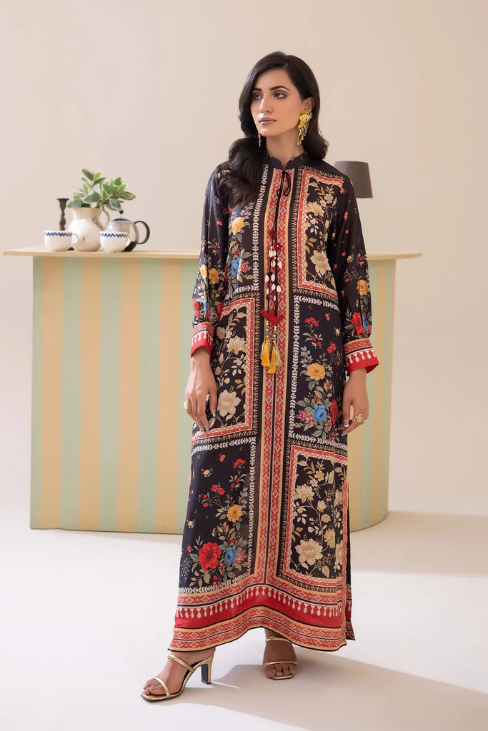 Adan's Libas Jacobean – Printed Kaftan - 04