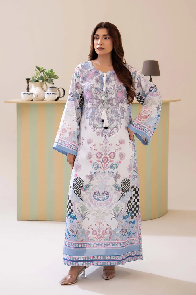 Adan's Libas Jacobean – Printed Kaftan - 05