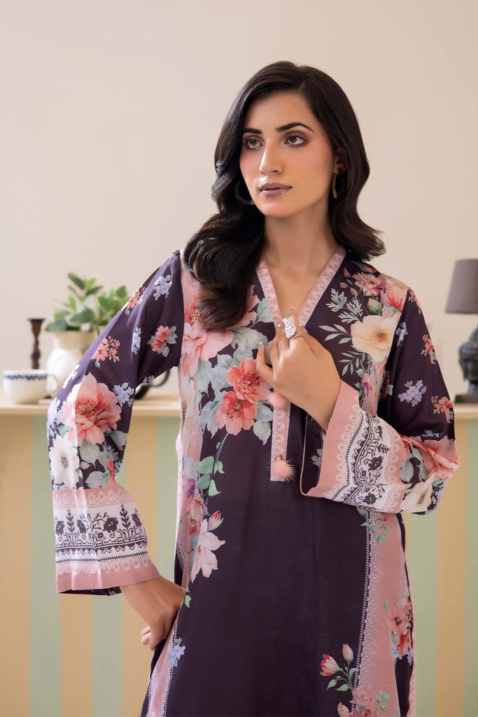 Adan's Libas Jacobean – Printed Kaftan - 06