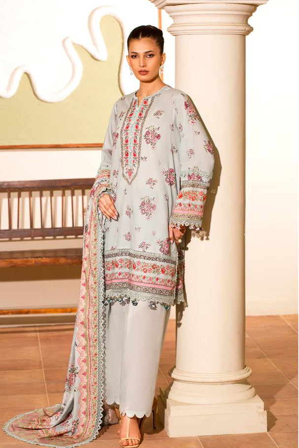 Mausummery Stitched Lawn Spring/Summer – D-06
