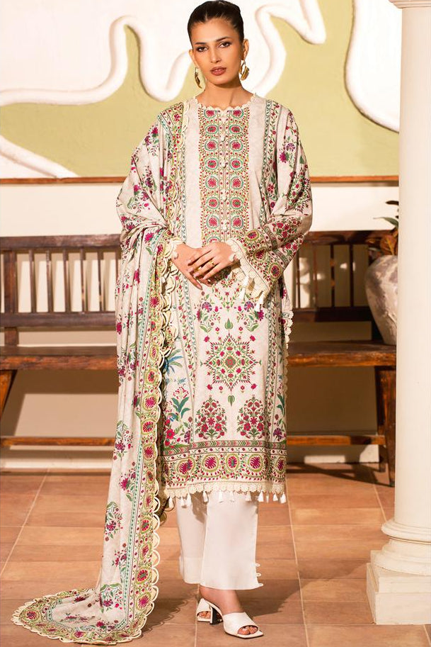 Mausummery Stitched Lawn Spring/Summer – D-09