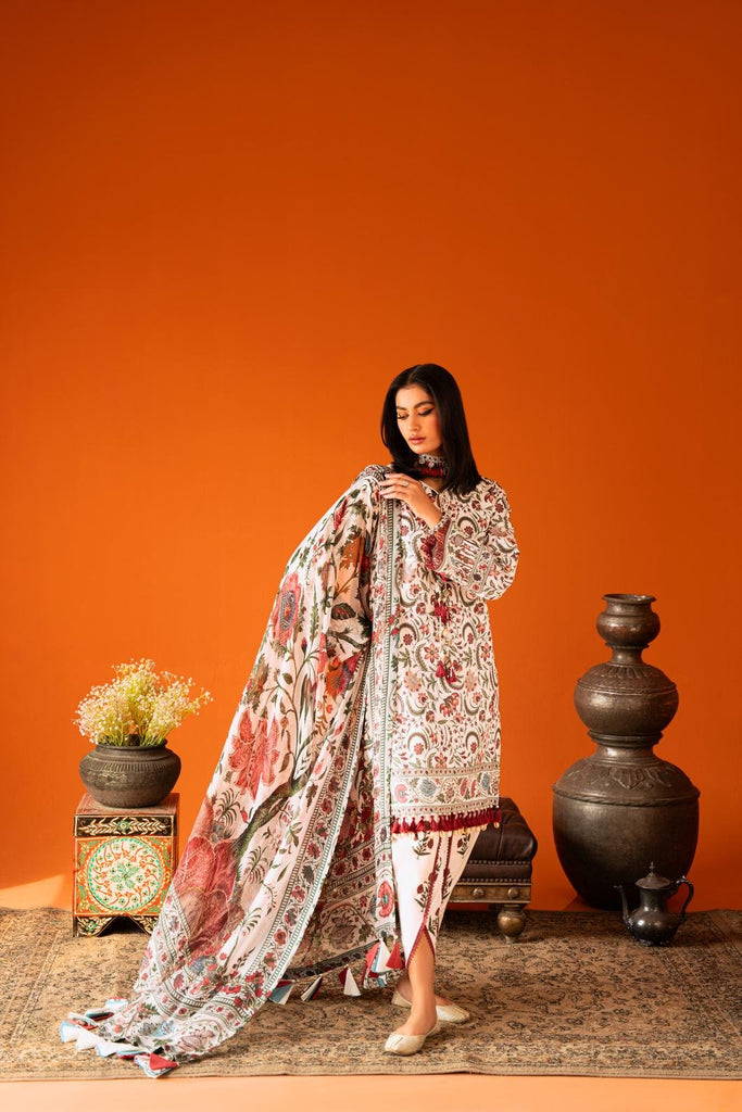 Jade Lumea Lawn Prints – D-107