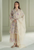 Cross Stitch Mahiri – Blooming Sand - 3pc Embroidered Lawn Suit