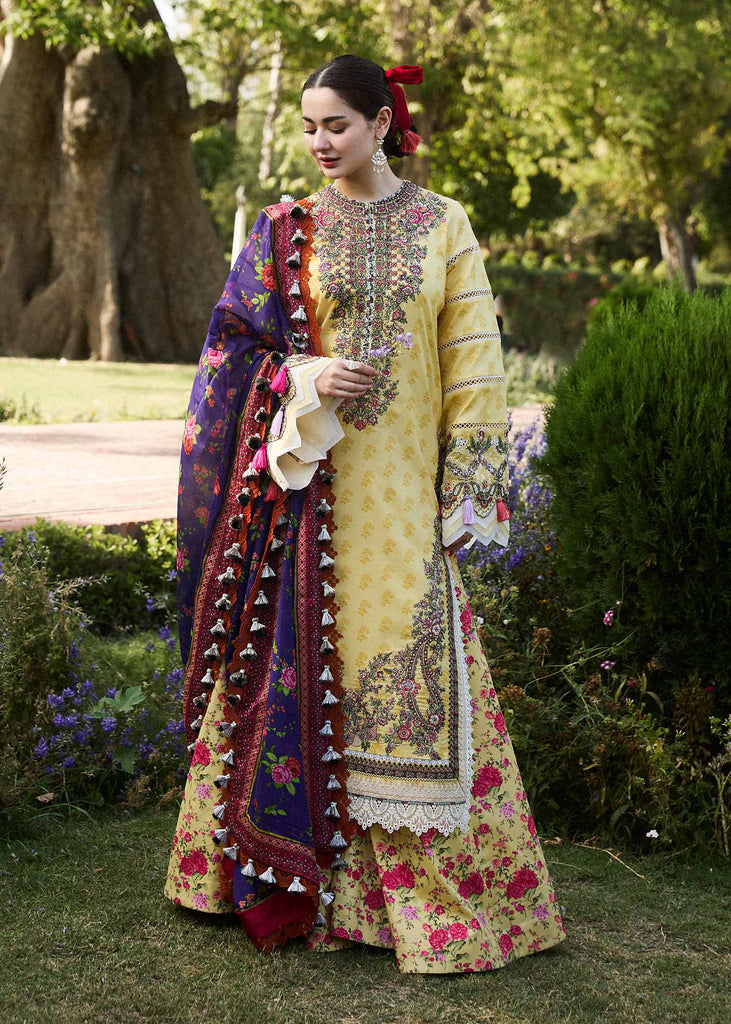 Hussain Rehar Spring/Summer Luxury Lawn – Opal