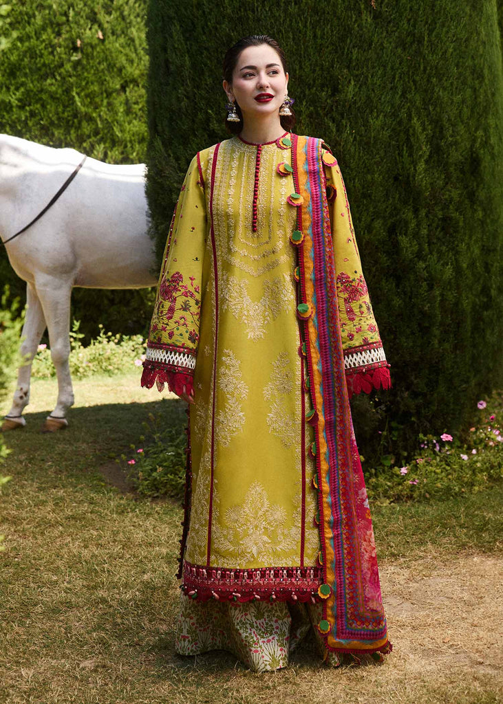 Hussain Rehar Spring/Summer Luxury Lawn – Zest