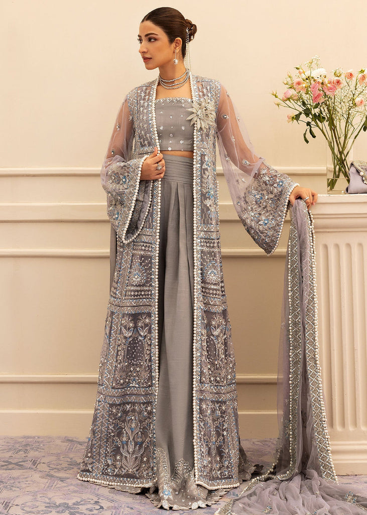 Sadaf Fawad Khan Siraa Luxury Festive Formals – Overcast Whisper