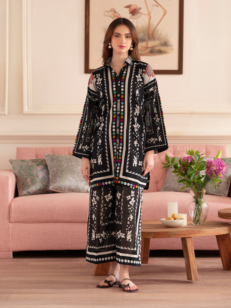 Mahnur Noir 2PC Lawn – N-09