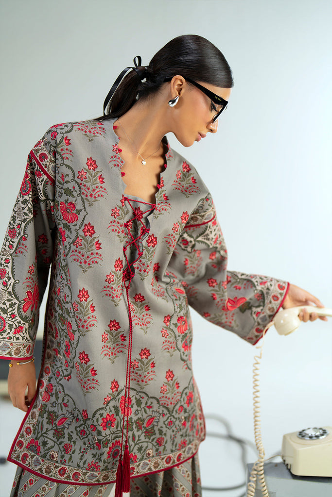 Saira Rizwan Joolie Prints – SILVER LINING – JPU25-03
