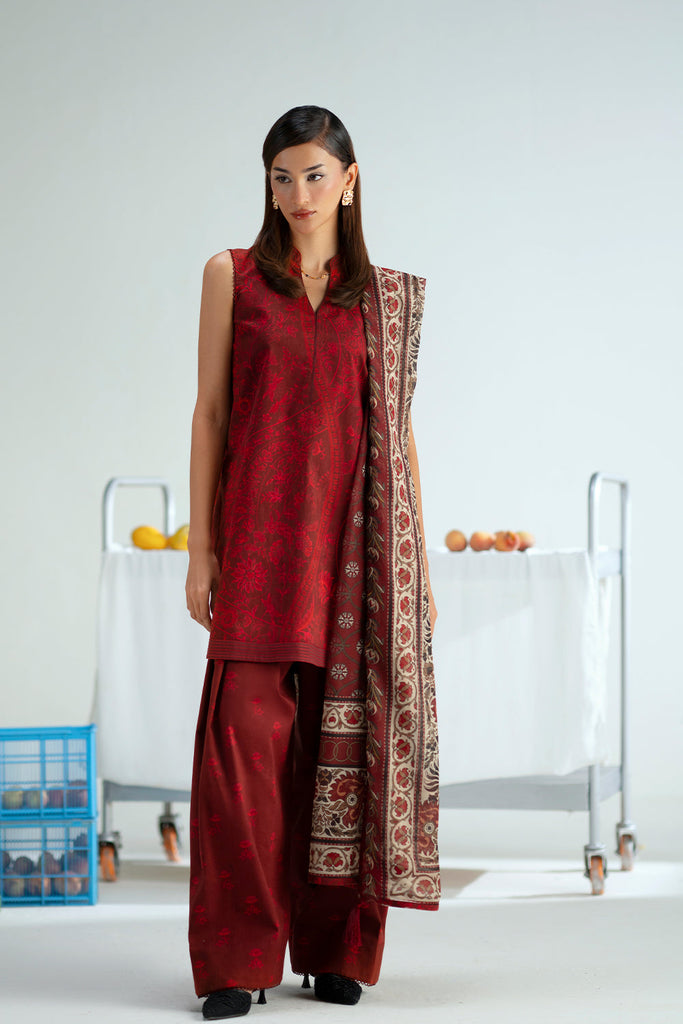 Saira Rizwan Joolie Prints – MIDNIGHT – JPU25-07