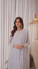 Azure Ensembles Luxury Chiffon Formals – Sky Serenity