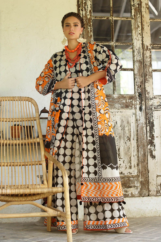 Gul Ahmed · The Joy of Summer – 3 Piece Printed Lawn Suit with Printed Lawn Dupatta CL-52527