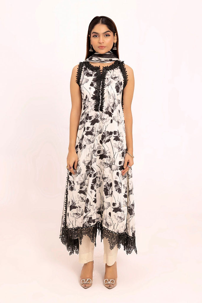 Gul Ahmed Summer 2025 – 2 Piece Printed Lawn Suit BT-52001